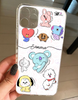 Capinha BTS BT21 ARMY COLORS Personalizada Nome