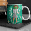 Caneca Brilhante Girl Bruxinha Personalizável com sua Aparência