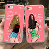PAR DE CAPINHAS BFF PRESENTE DE DEUS