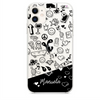 Capinha Black Doodles Personalizada Nome