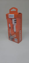 KIT CARREGADOR VEICULAR TURBO HREBOS 3.4A HS-97 Lightning