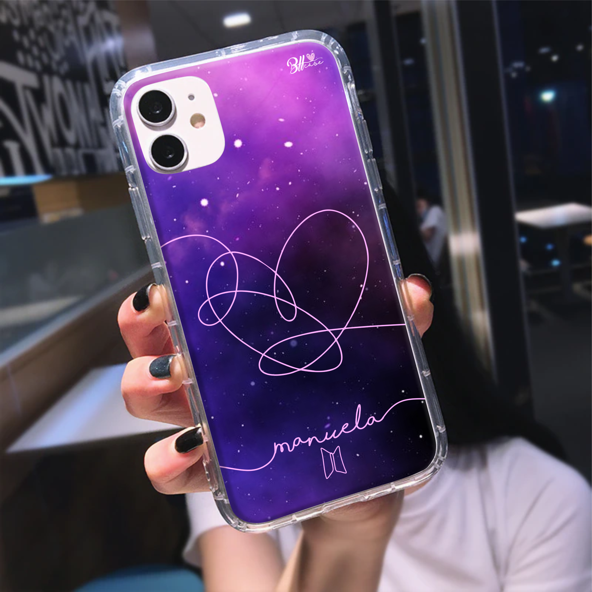 Capinha Samsung A51 Bts NNHA BTS SUGA Capa Flexível De Silicone