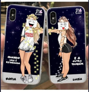 PAR DE CASES BFF LOIRA E MORENA – Bffcase