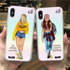 PAR DE CAPINHAS BFF NA ESCOLA E NA VIDA